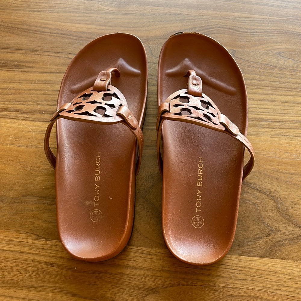 Brown Tory Burch sandal